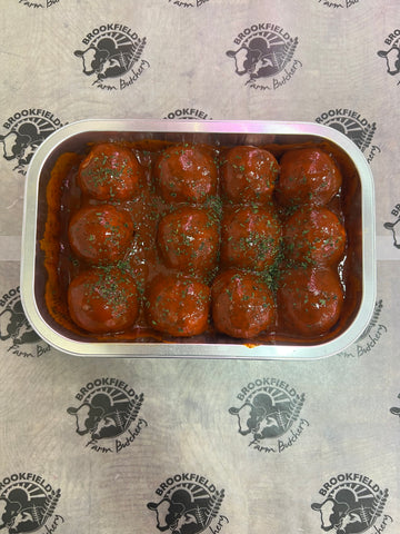 MEAT BALLS IN A RICH TOMATO SAUCE (price per meat ball)